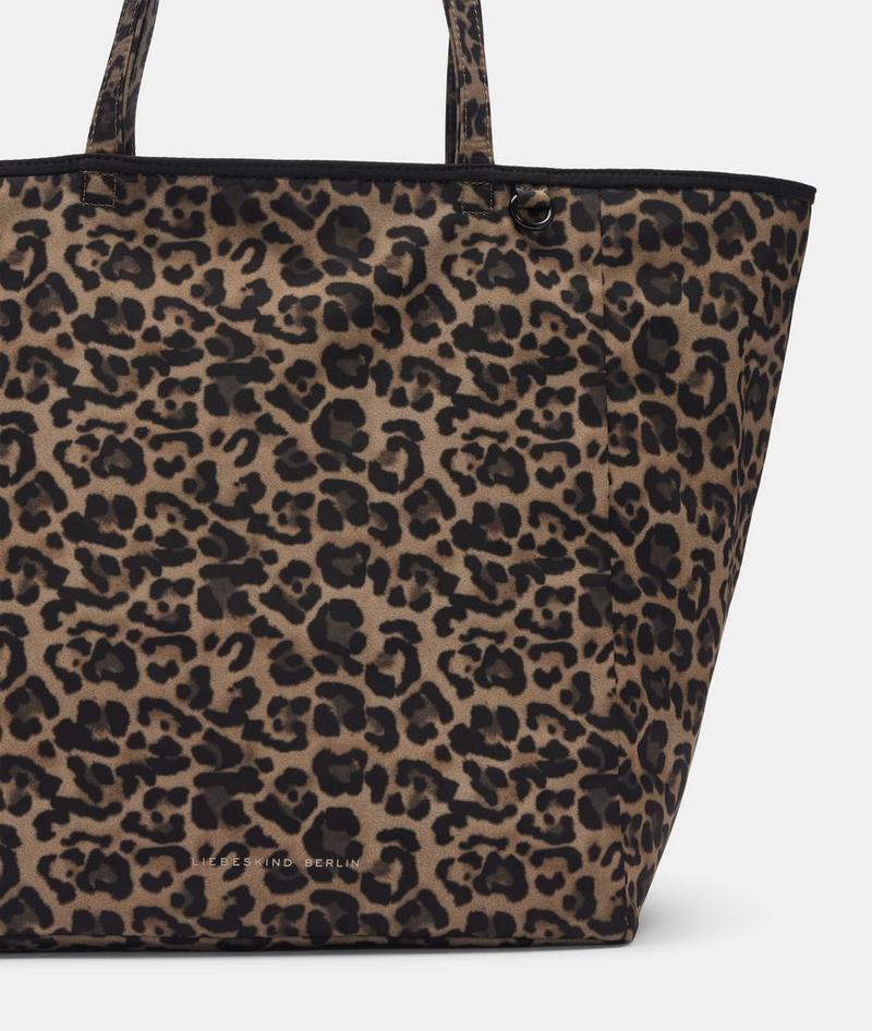 Liebeskind Herren Nylon Suri Shopper L - Sandfarben