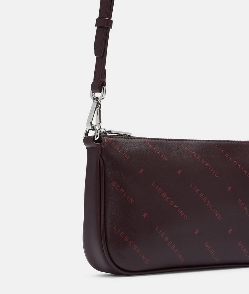 Liebeskind Herren Monogram Crossbody S - Bordeaux