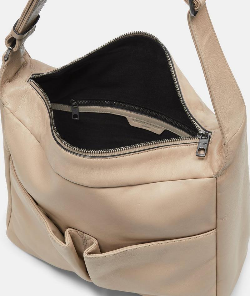 Liebeskind Herren Hera Hobo M - Sandfarben