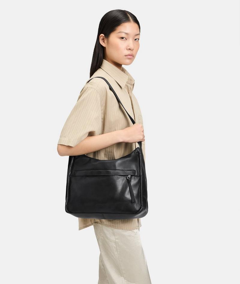 Liebeskind Herren Sky Hobo M - Schwarz