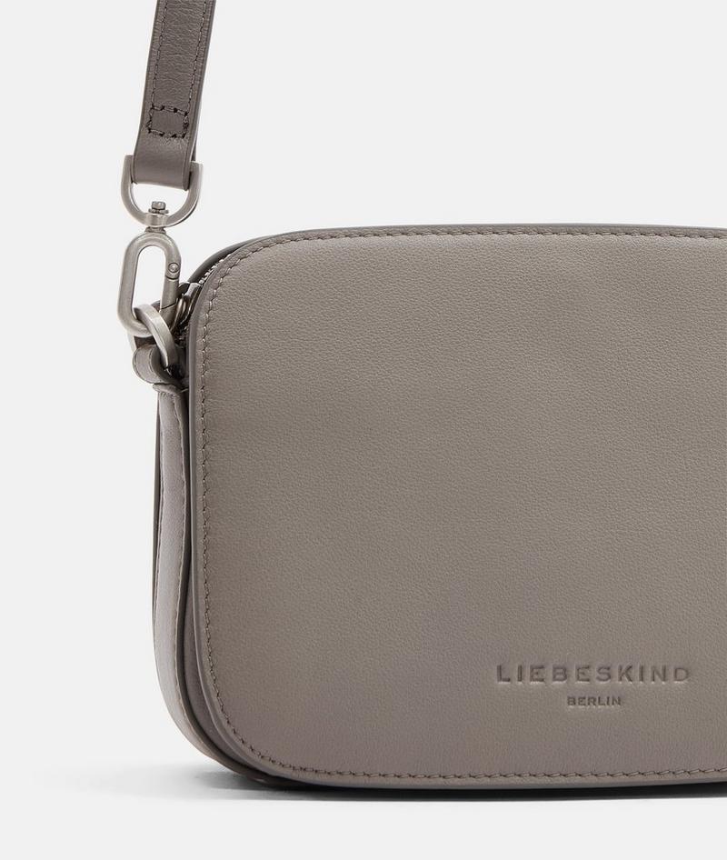 Liebeskind Herren Luka Crossbody S - Steingrau