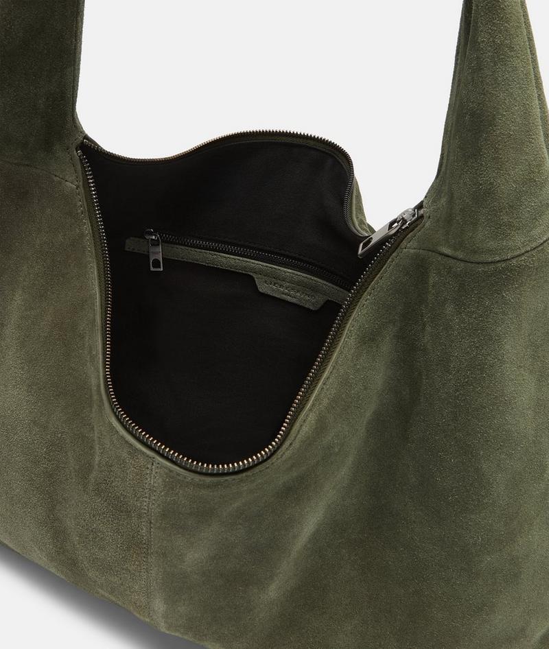 Liebeskind Herren Bo Hobo L - Olivgrün