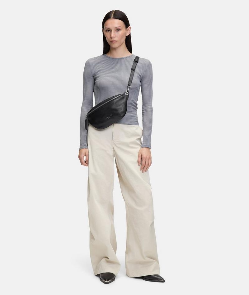 Liebeskind Herren Tavia Belt-bag M - Schwarz