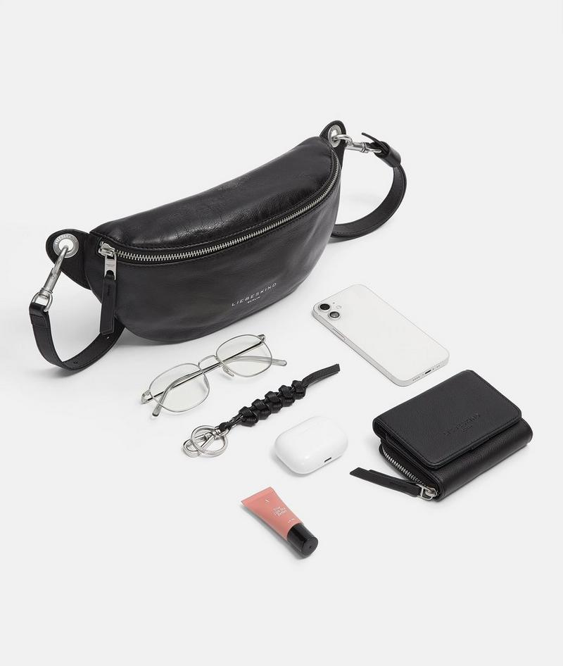 Liebeskind Herren Tavia Belt-bag M - Schwarz