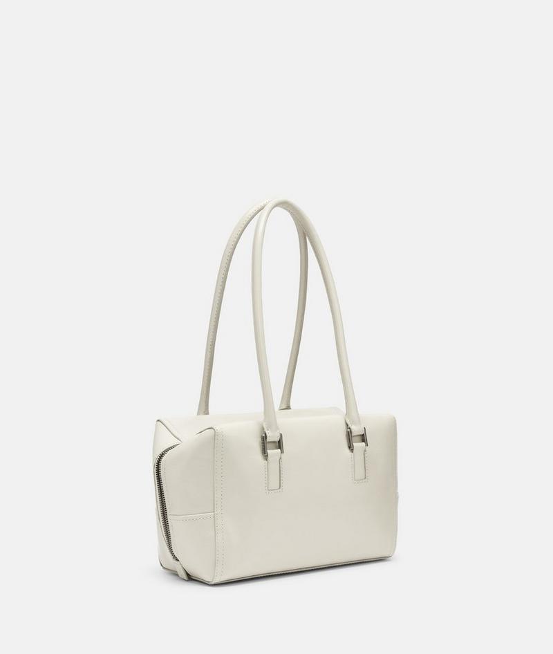 Liebeskind Herren Archive Kayla Satchel S - Creme