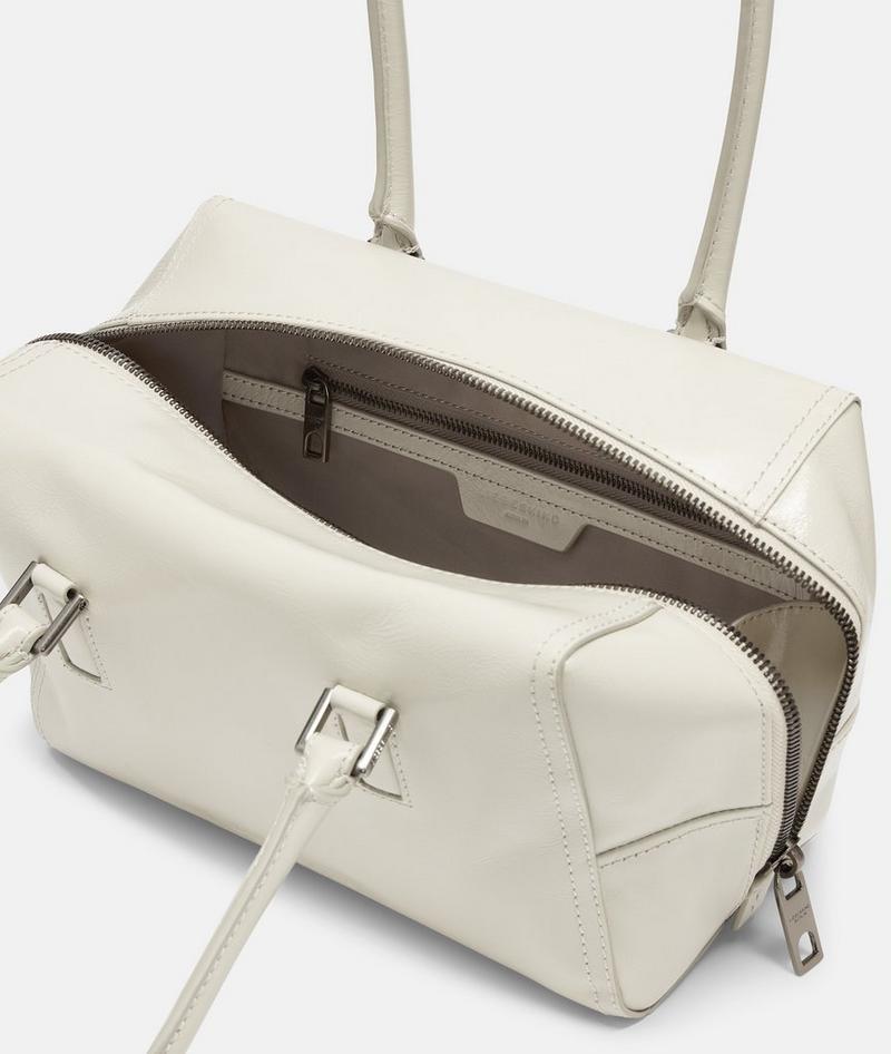 Liebeskind Herren Archive Kayla Satchel S - Creme