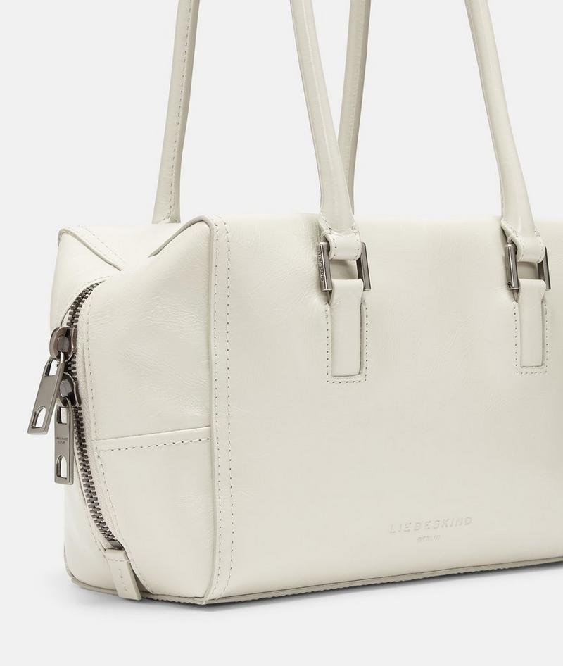 Liebeskind Herren Archive Kayla Satchel S - Creme