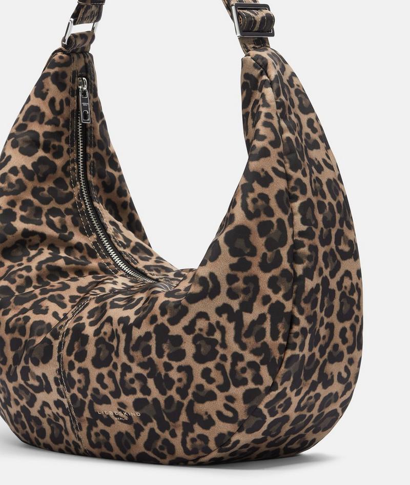 Liebeskind Herren Nylon Moon Hobo M - Sandfarben