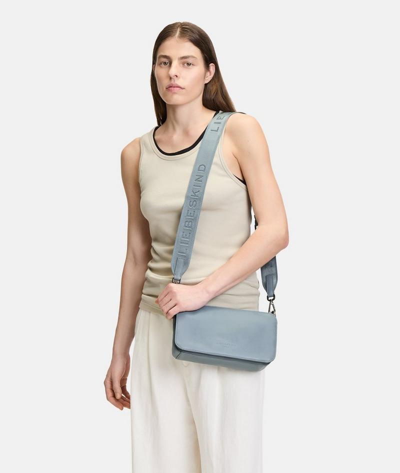 Liebeskind Herren Clarice Crossbody M - Blassblau