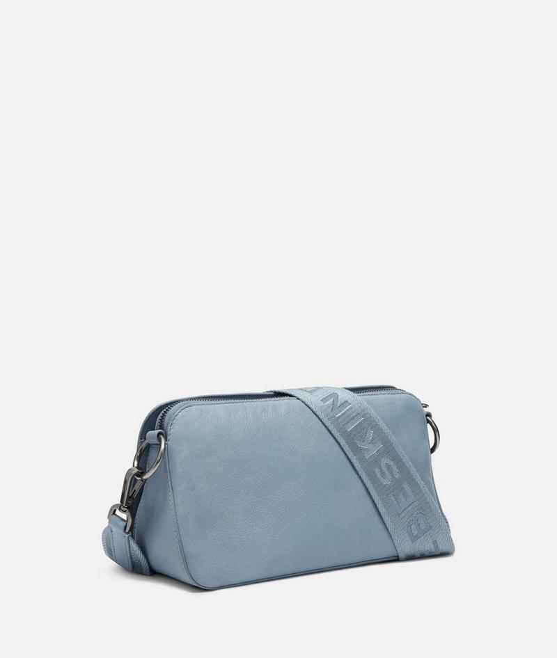 Liebeskind Herren Clarice Crossbody M - Blassblau