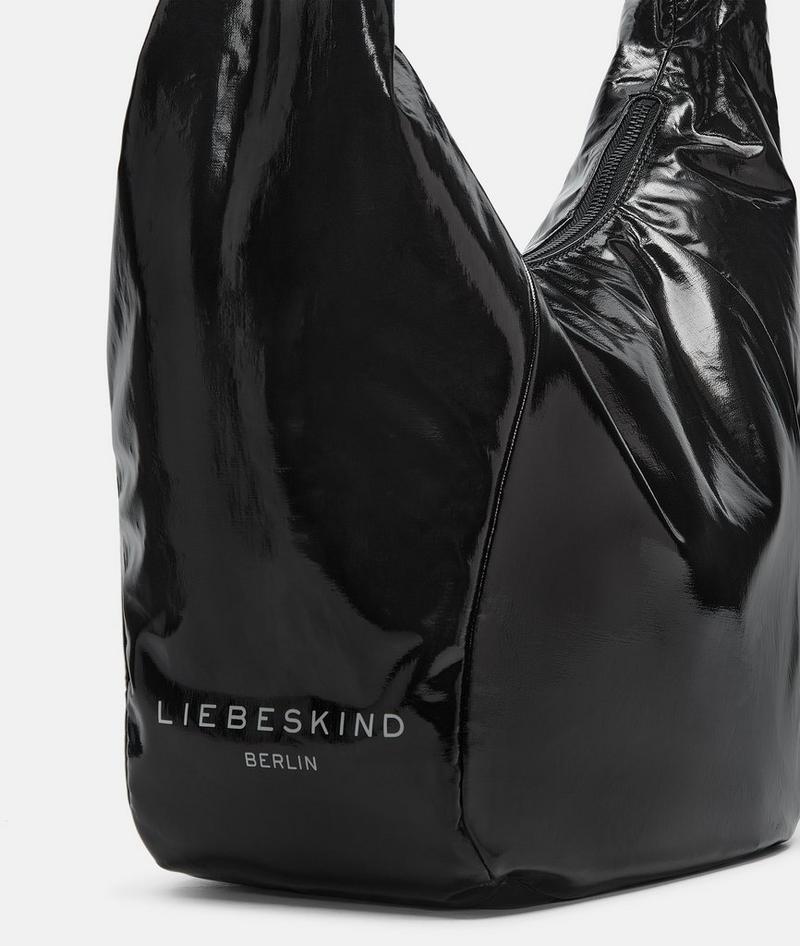 Liebeskind Herren Farrah Hobo M - Schwarz