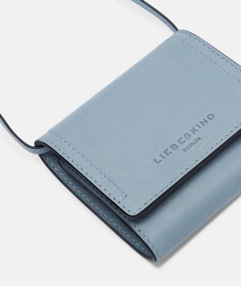 Liebeskind Herren Ada Geldbörse M - Blassblau