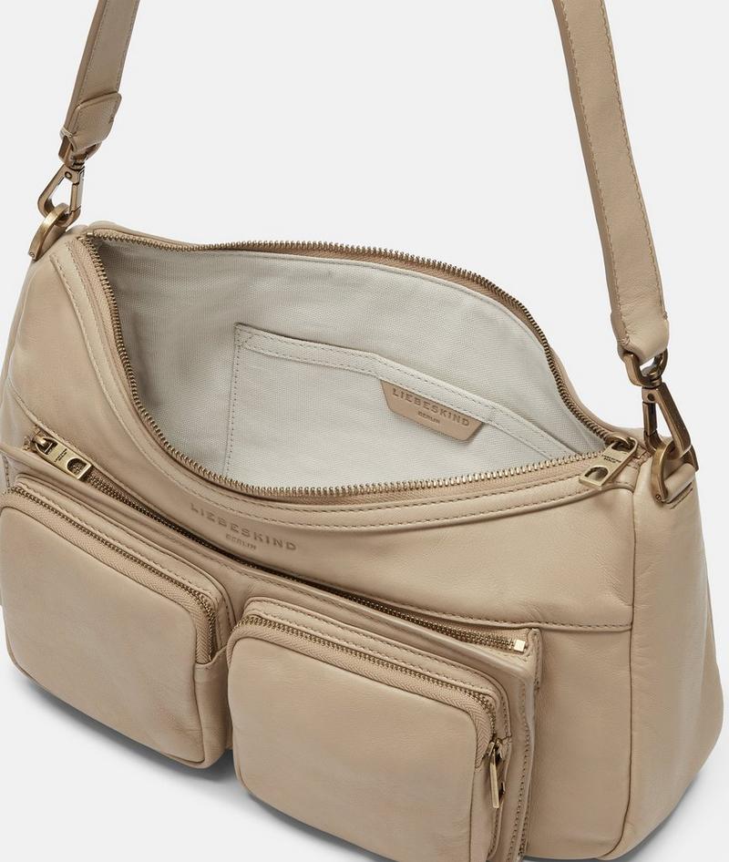 Liebeskind Herren Maia Hobo M - Hellbraun