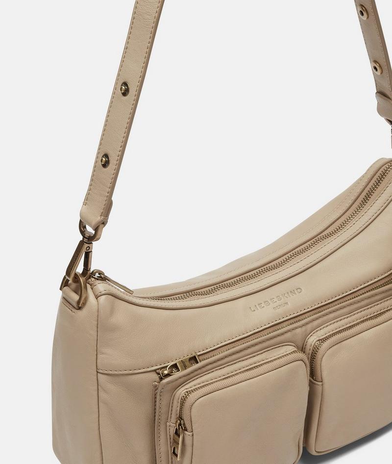 Liebeskind Herren Maia Hobo M - Hellbraun