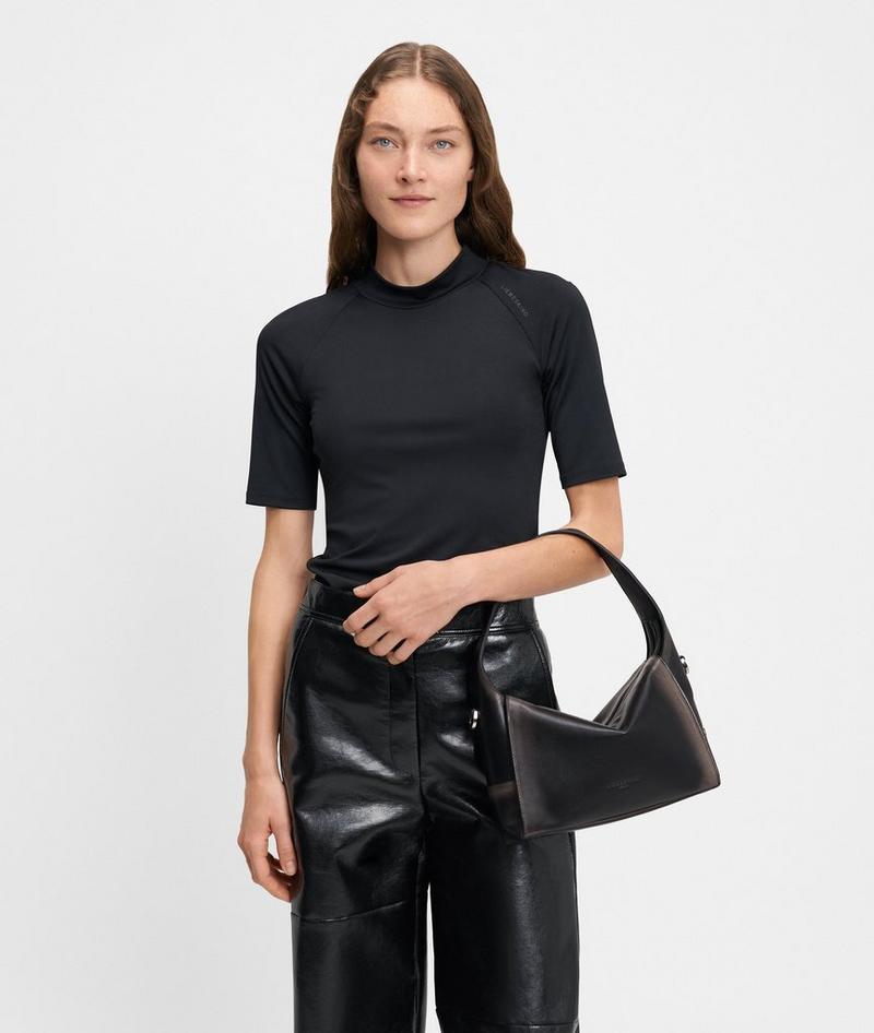 Liebeskind Herren Lou Hobo S - Schwarz