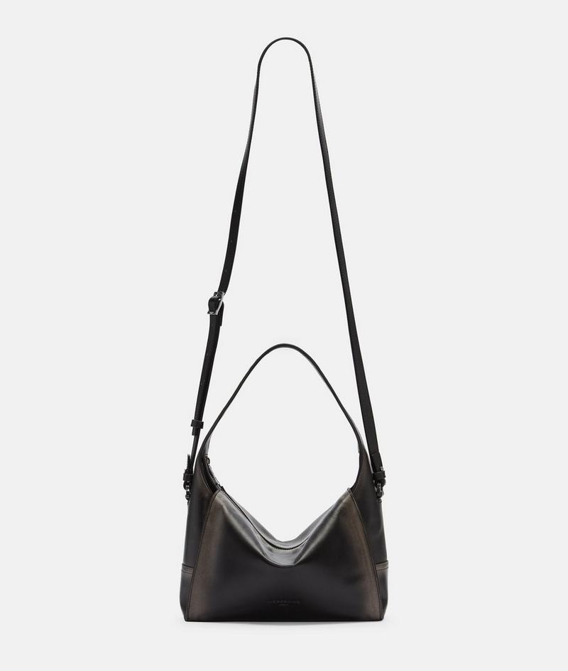 Liebeskind Herren Lou Hobo S - Schwarz