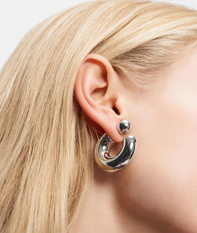 Liebeskind Herren Creolen - Silber