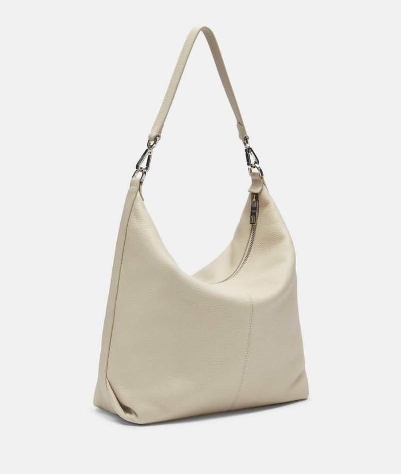 Liebeskind Herren Paris Hobo M - Creme