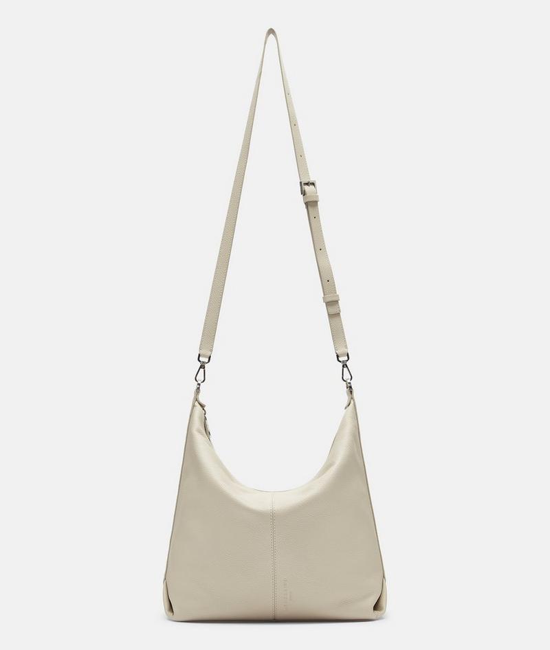 Liebeskind Herren Paris Hobo M - Creme