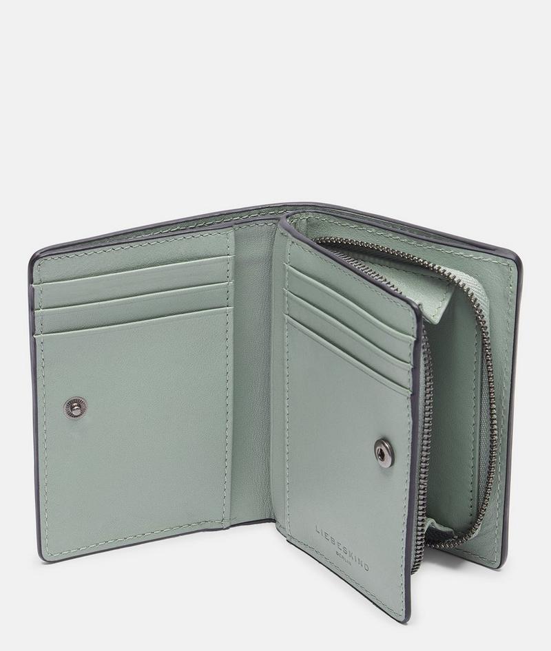 Liebeskind Herren Thea Geldbörse M - Dunkles Salbeigrün