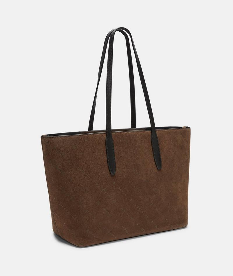 Liebeskind Herren Monogram Shopper M - Cognac