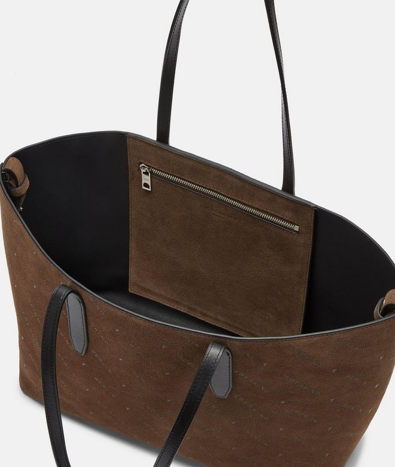 Liebeskind Herren Monogram Shopper M - Cognac