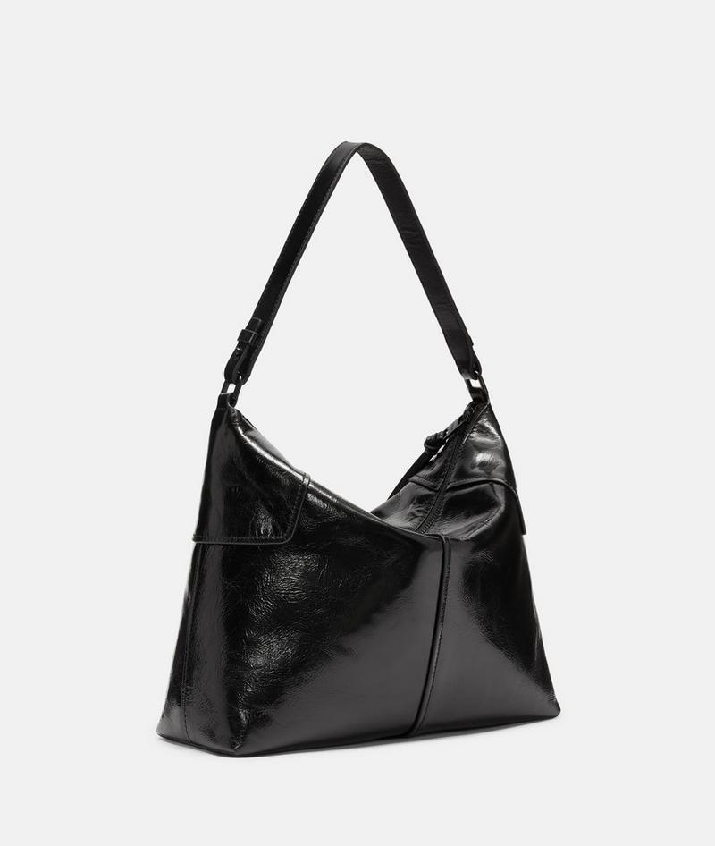 Liebeskind Herren Mila Hobo M - Schwarz