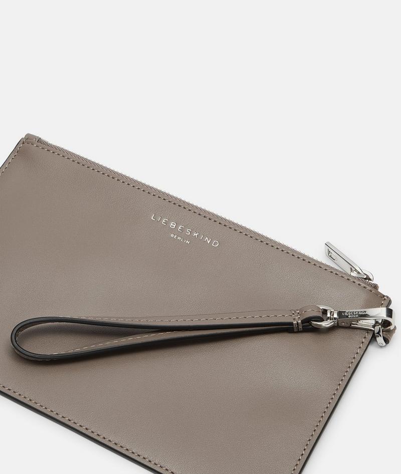 Liebeskind Herren Kiwi Pouch S - Steingrau