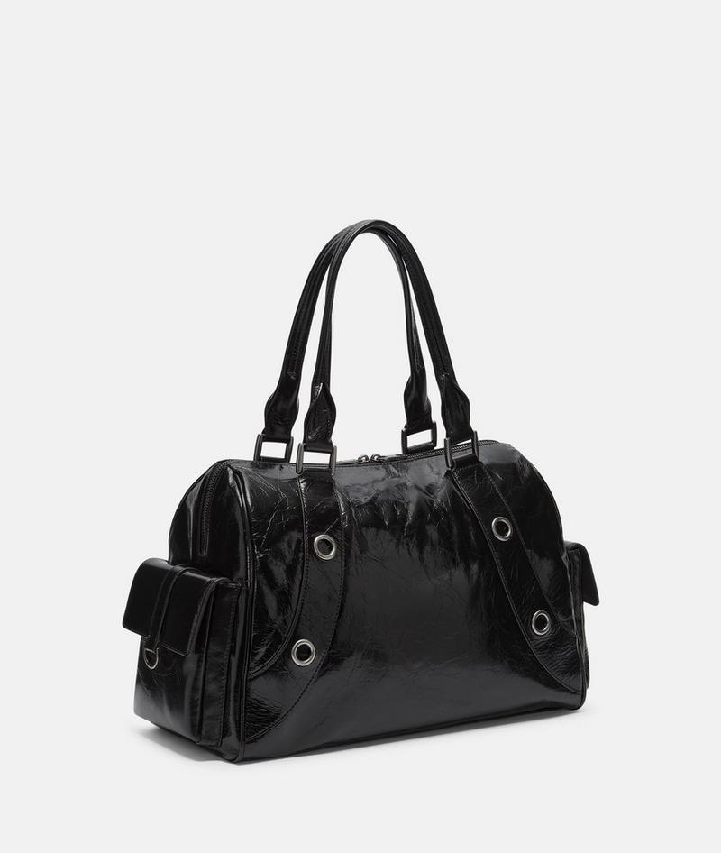 Liebeskind Herren Archive Nika Satchel L - Schwarz