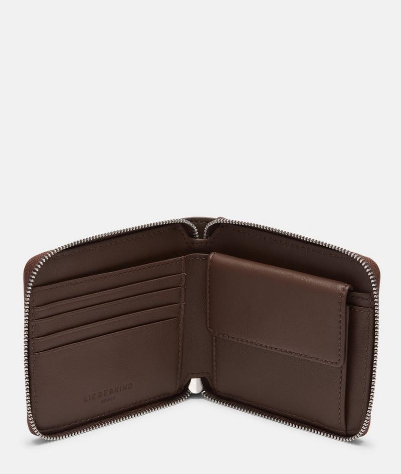 Liebeskind Herren Liana Geldbörse M - Dunkelbraun