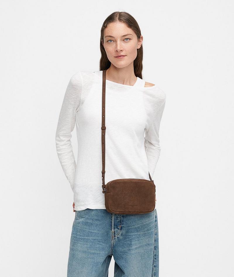 Liebeskind Herren Ella Camera-bag S - Cognac