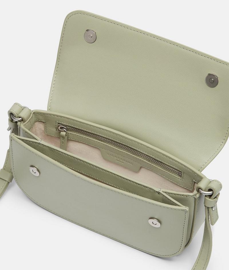 Liebeskind Herren Viktoria Crossbody S - Helles Olivgrün