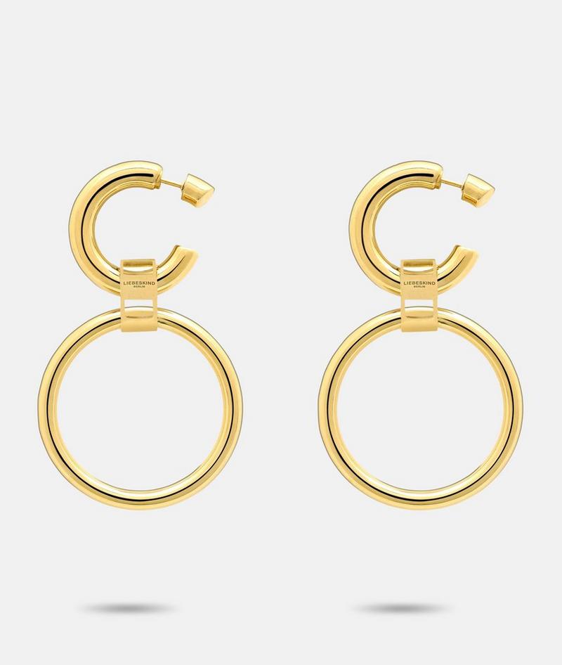 Liebeskind Herren Creolen - Gold