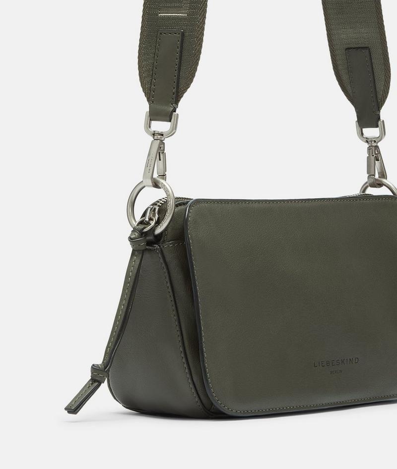 Liebeskind Herren Clarice Crossbody M - Olivgrün