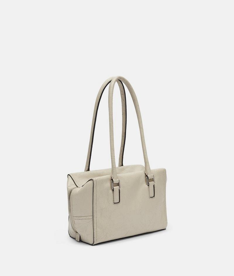 Liebeskind Herren Archive Kayla Satchel S - Creme