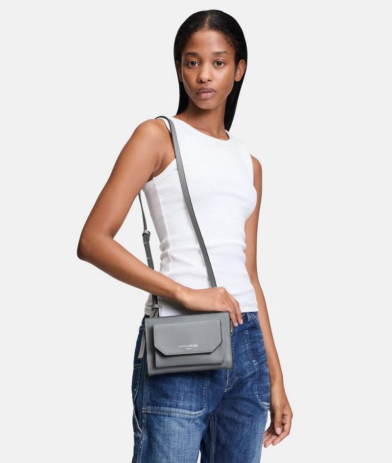 Liebeskind Herren Lora Mini-bag - Grau Meliert