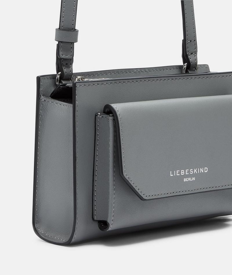 Liebeskind Herren Lora Mini-bag - Grau Meliert