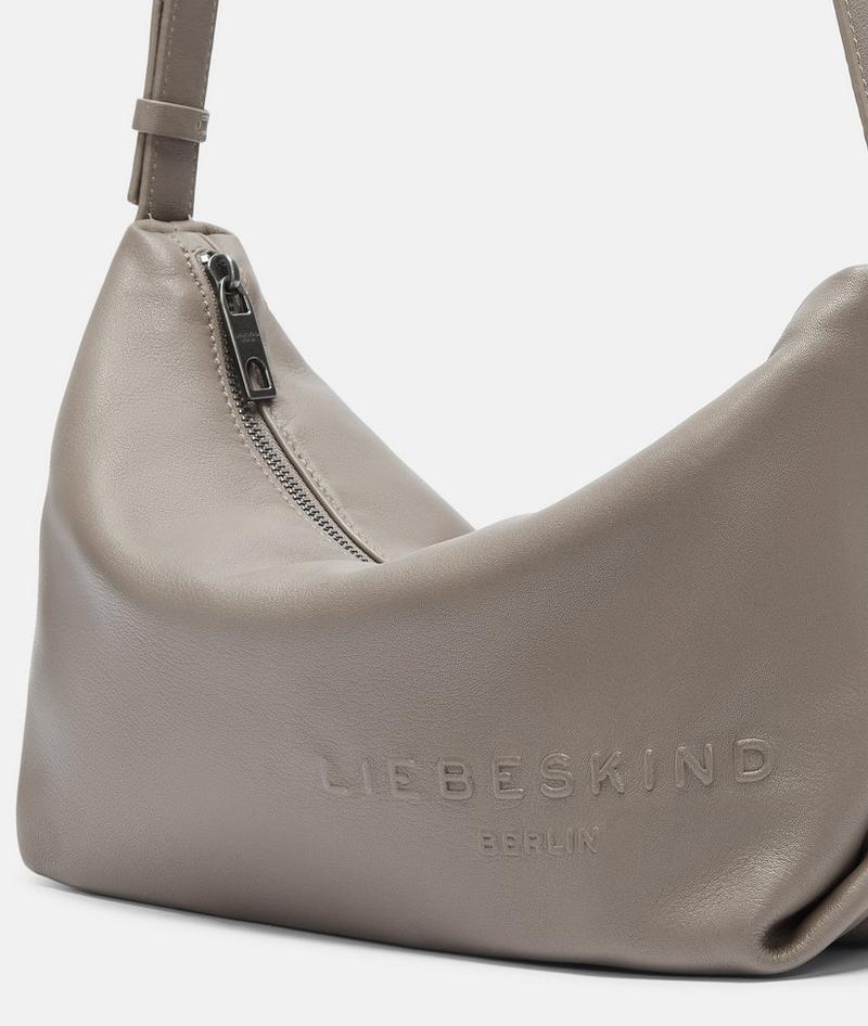Liebeskind Herren Elvira Crossbody M - Steingrau