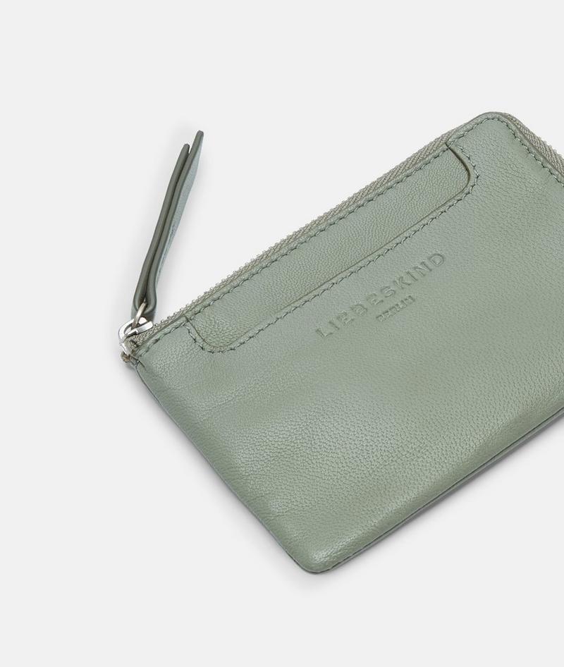 Liebeskind Herren Matti Geldbörse Xs - Helles Olivgrün