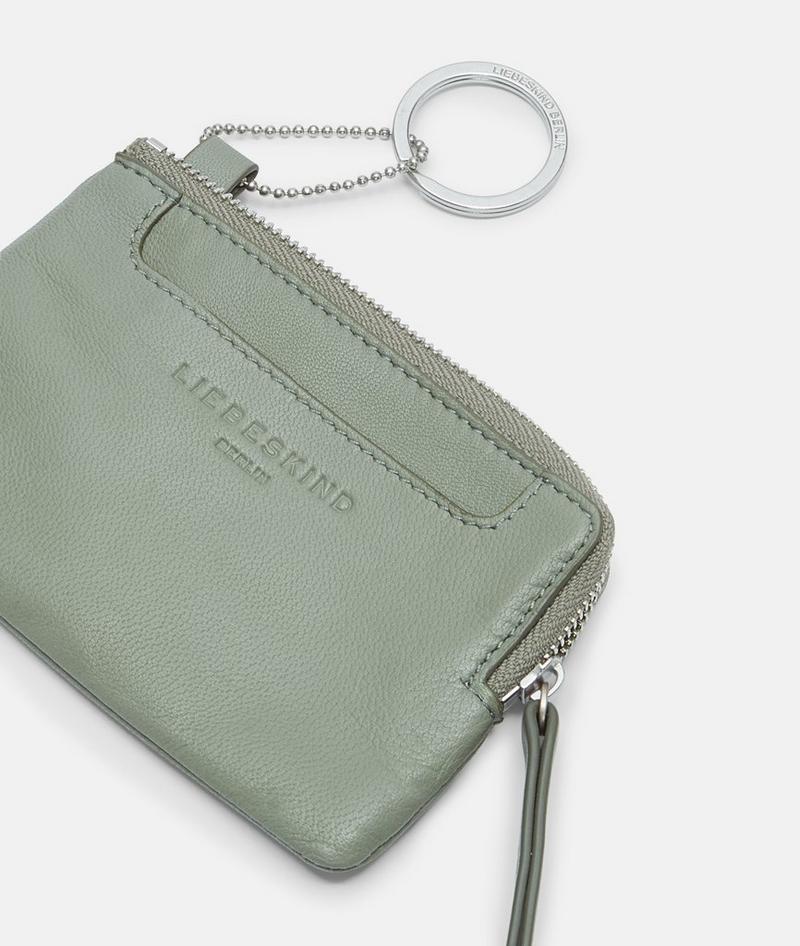 Liebeskind Herren Matti Geldbörse Xs - Helles Olivgrün