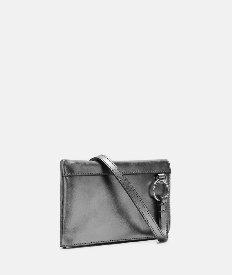 Liebeskind Herren Metallic Lora Pouch - Silber