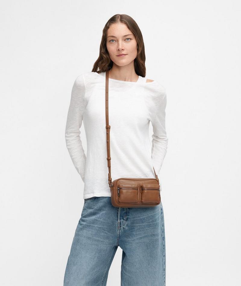 Liebeskind Herren Jil Crossbody S - Karamell