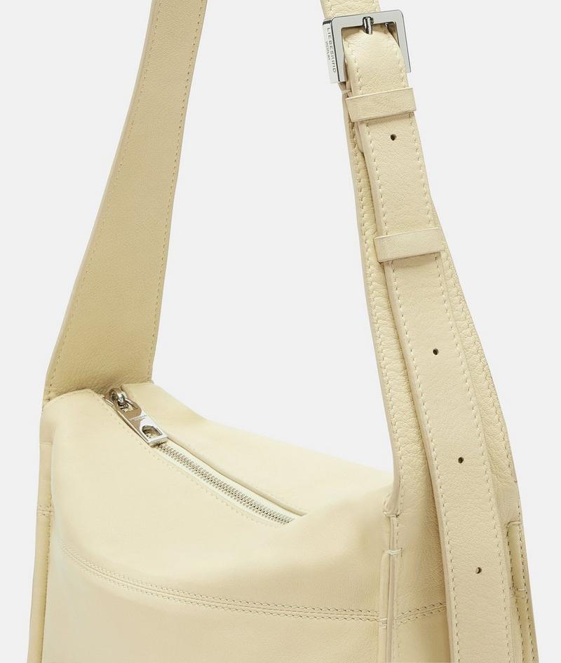 Liebeskind Herren Sky Hobo S - Hellgelb