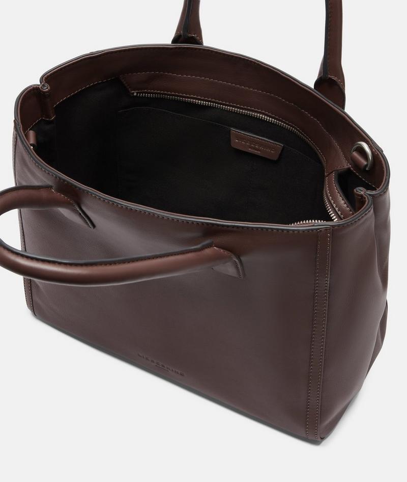 Liebeskind Herren Shopper M - Bordeaux