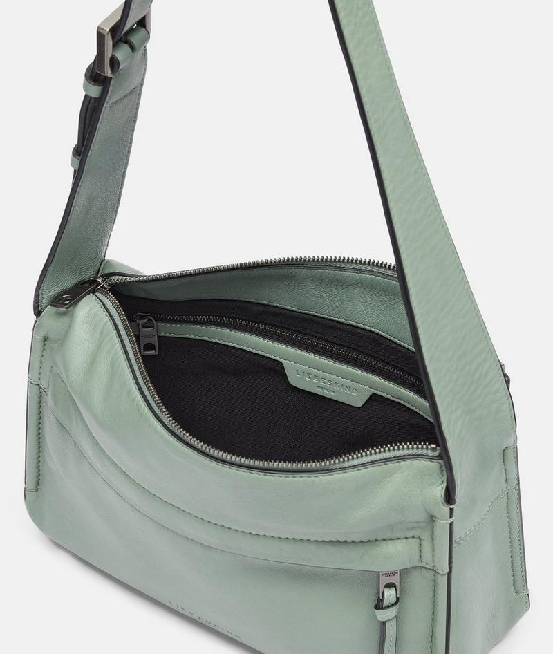 Liebeskind Herren Sky Hobo S - Dunkles Salbeigrün