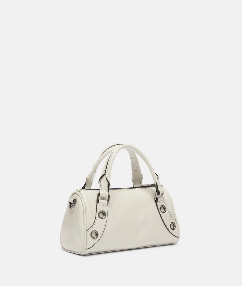 Liebeskind Herren Archive Nika Satchel S - Creme