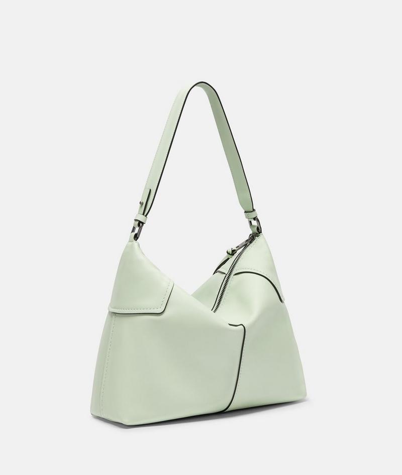 Liebeskind Herren Mila Hobo M - Salbeigrün