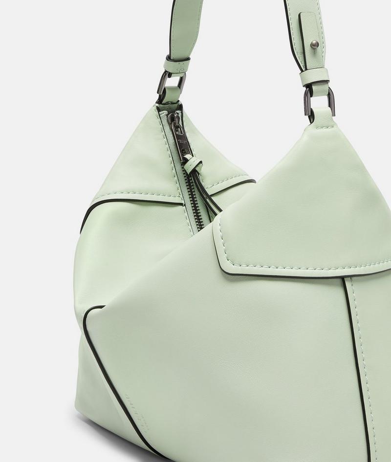 Liebeskind Herren Mila Hobo M - Salbeigrün