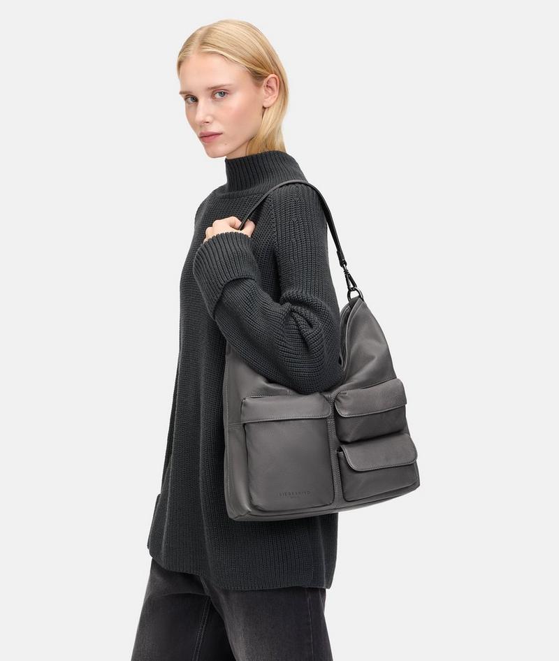 Liebeskind Herren Archive Lk 204 Hobo M - Grau