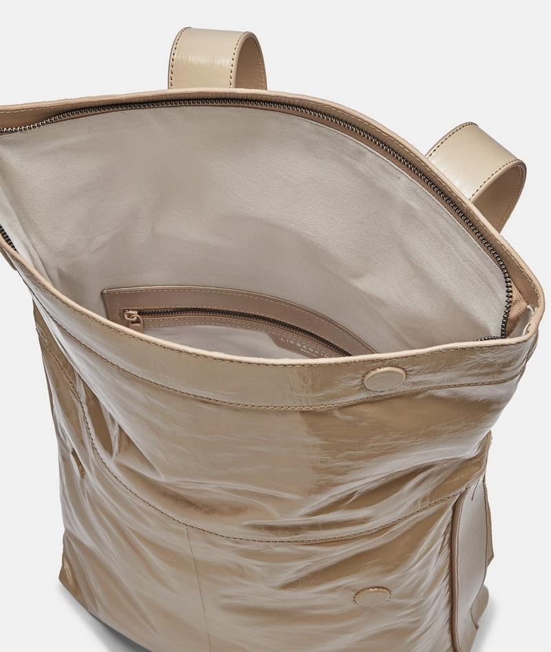 Liebeskind Herren Elvira Backpack L - Hellbraun